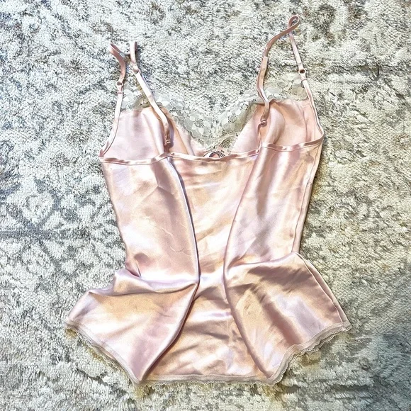 Beautiful Pink Victoria Secret Lace Cami - Picture 4 of 4
